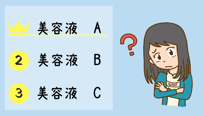 ニセのランキングに疑問