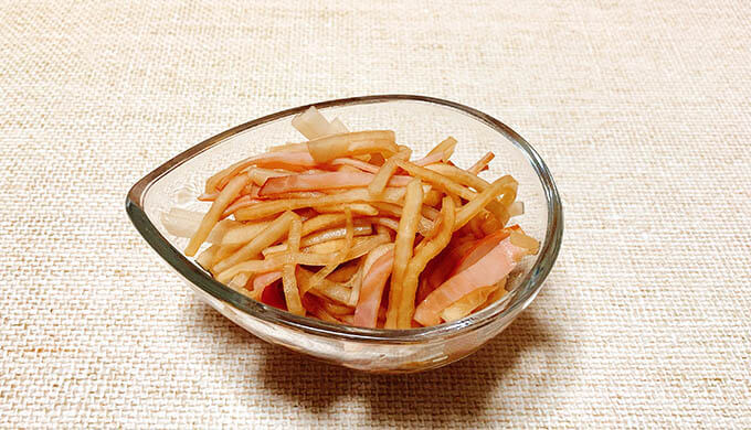 味ぽん(ハム大根なます)