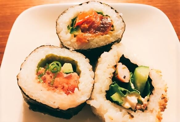 スシロール(盛り付け)