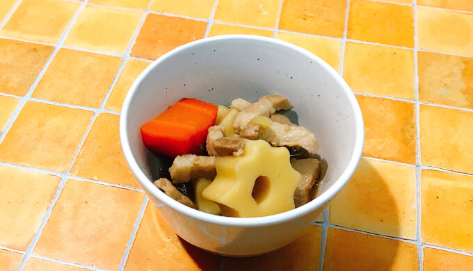 三元豚バラ焼肉(煮物)