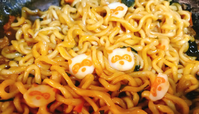 焼きちゃんぽんノグリ(たぬき)