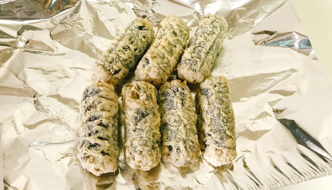 海苔巻き揚げ(調理前)