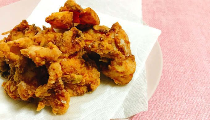 もろみチキンのから揚げ