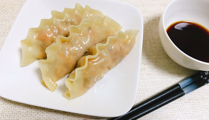 キムチ王餃子(盛付)