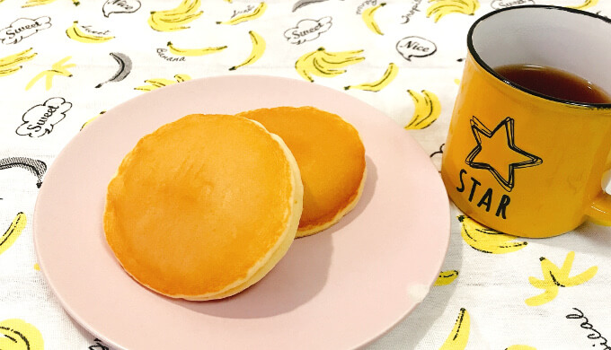 木村屋パンケーキ(紅茶と一緒に)