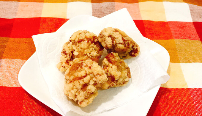 CP若鶏の竜田揚げ(盛付)