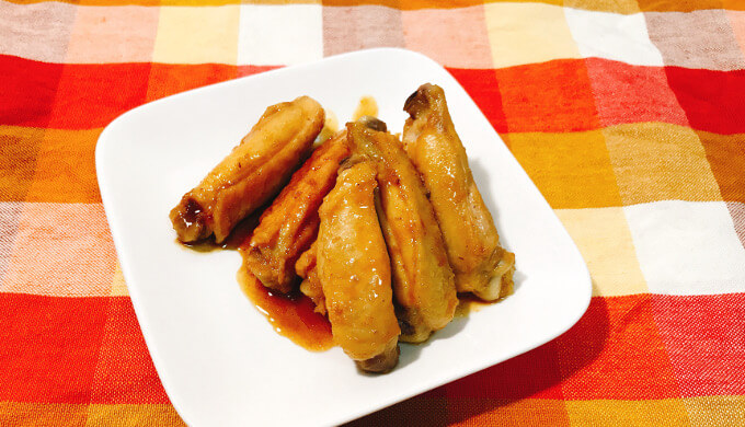 さくらどり手羽中(照り焼き)