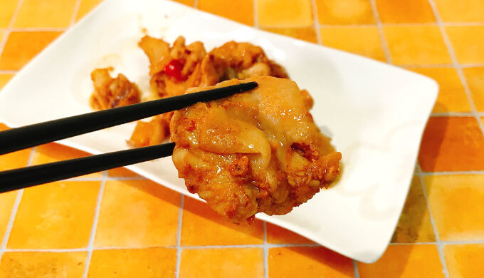 甘辛チキン(焼いたチキン)