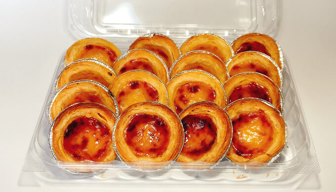 パステルデナタ(パックの中)