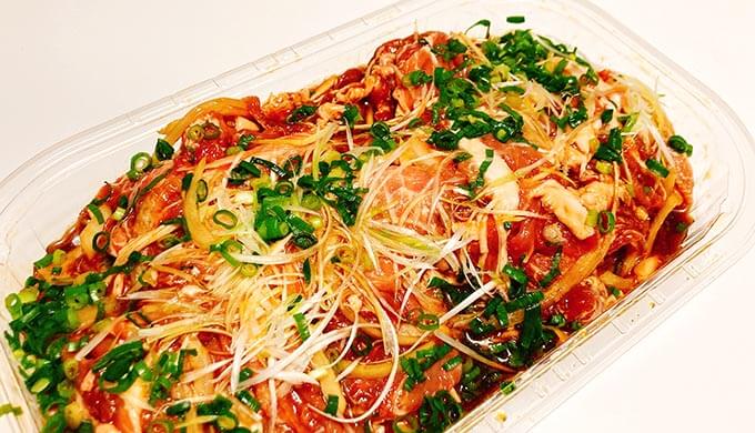 豚丼の具(フタ開けた)